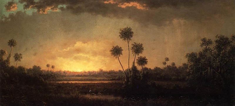 Martin Johnson Heade Sunrise, Florida